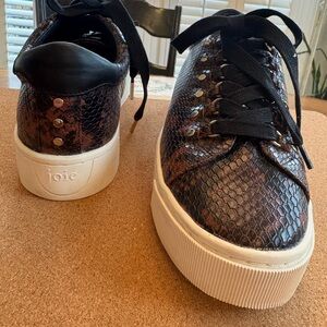Joie Women's Snakeskin Pattern Sneakers
